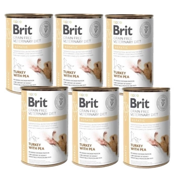 BRIT GF Veterinary Diets Dog Hepatic 6x400g