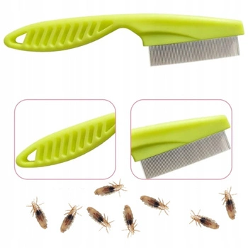 Hrebeň na blchy a vši