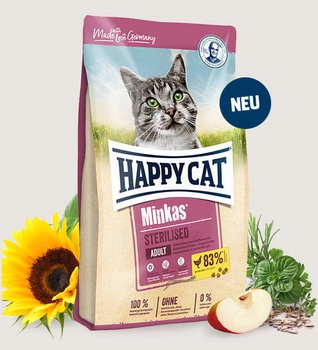 HAPPY CAT Minkas Sterilised Geflügel (drób) 2x10kg