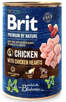Brit Premium by Nature Chicken with Hearts 800 g