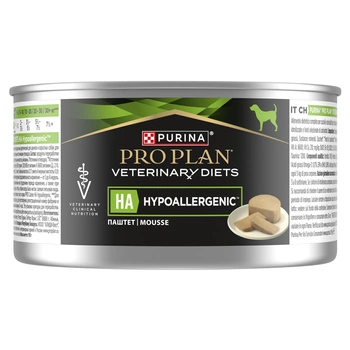 PRO PLAN Veterinary Diets HA Hypoalergénna pena na mokré krmivo pre psov 195g