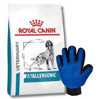 Royal Canin Veterinary Health Nutrition Dog Anallergenic 8 kg + Česacia rukavica GRATIS!