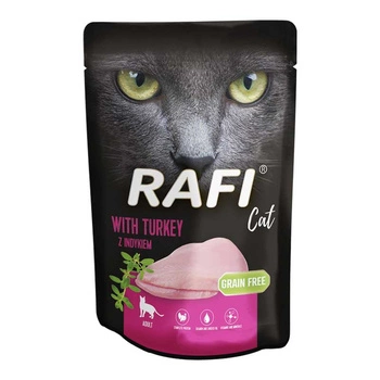 RAFI Cat Adult s morčacím mäsom 100g