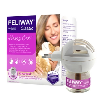 CEVA Feliway  Difuzér a 48 ml fľaštička s feromónom F3