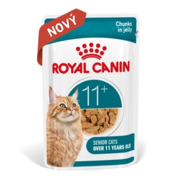 ROYAL CANIN mokré krmivo pre mačky, Senior Ageing 11+, želé 12x85 g
