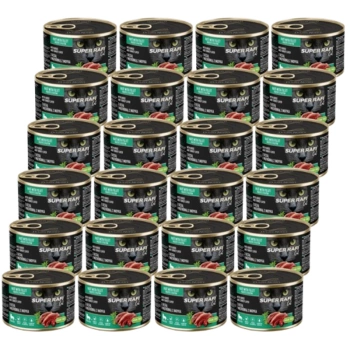 DOLINA NOTECI Super Rafi Cat P&F s husacou a morčacou pečeňou pre sterilizované mačky 24x185g