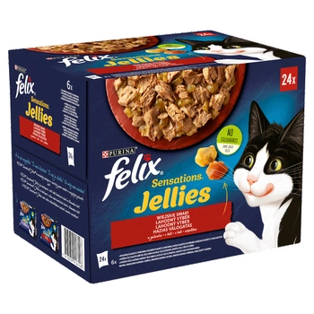 Felix sensations jellies v želé 24 x 85 g