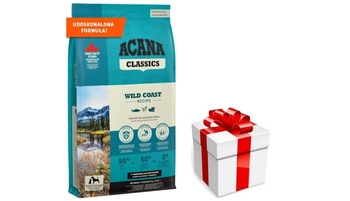 ACANA Classics Wild Coast 9,7kg + prekvapenie pre vášho psa ZDARMA