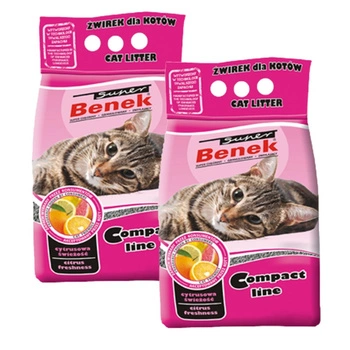 BENEK Super Compact Citrus Freshness 2x10l