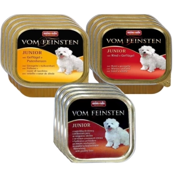 ANIMONDA Dog Vom Feinsten Junior príchuť: Mix príchutí 12x150g