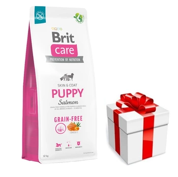 BRIT CARE Dog Grain-free Puppy Salmon 12kg + PREKVAPENIE PRE VÁŠHO PSA