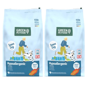 GREEN PETFOOD InsectDog Hypoallergen 2x10kg