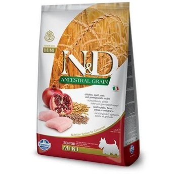 Farmina N&D Ancestral Grain canine CHICKEN&POMEGRANATE SENIOR MINI&MEDIUM 2,5kg