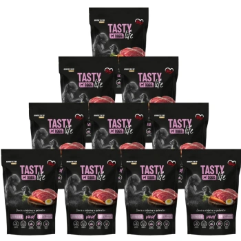 Tasty Dogs Life Junior teľacie v želé miske 10x150g