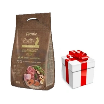 FITMIN Purity Semimoist Rabbit, Lamb & rice 4kg + PREKVAPENIE PRE VÁŠHO PSA