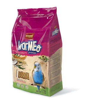 KARMEO PREMIUM kompletné krmivo pre vlnkované papagáje 2,5kg