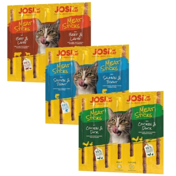 JOSERA JosiCat Mäsové tyčinky Mix príchutí 3x35g