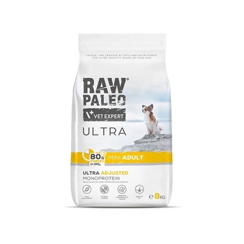 Vetexpert RAW PALEO ULTRA TURKEY ADULT MINI 8KG