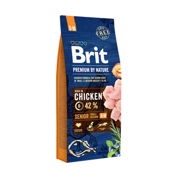 BRIT Premium By Nature Senior S+M 15kg