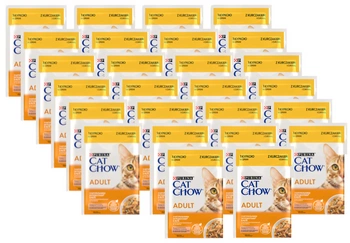 PURINA Cat Chow Adult Chicken and Zucchini Jelly Cat Food 26x85g