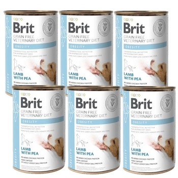 BRIT GF Veterinary Diets Dog Obesity 6x400g