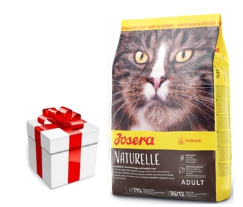 JOSERA Naturelle 10 kg + prekvapenie pre mačku ZDARMA