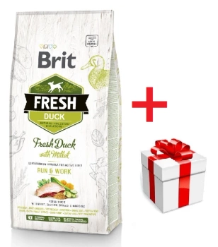 Brit Dog Fresh Duck & Millet Active Run & Work 12 kg + PREKVAPENIE PRE VÁŠHO PSA