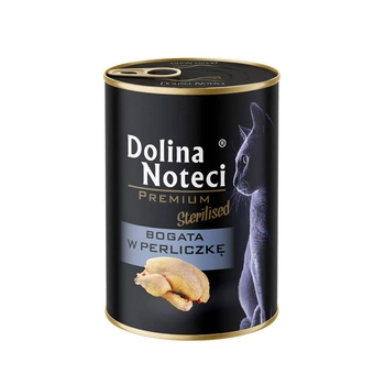DOLINA NOTECI Premium pre sterilizované mačky bohaté na perličky 400g