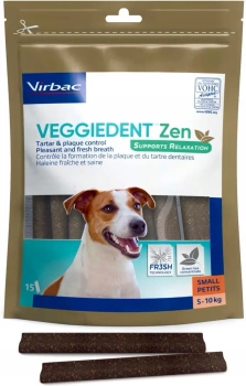 Virbac Veggiedent Zen Fresh Gryzak S (5-10kg) 15sztuk