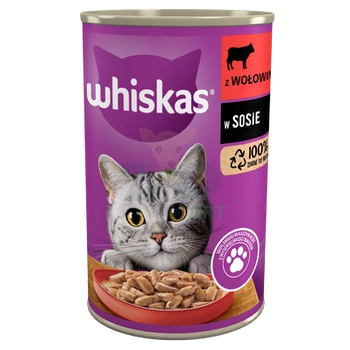 WHISKAS Adult beef 400g