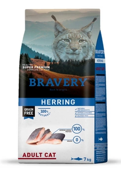 Bravery Cat Adult Herring (Sleď) 7kg