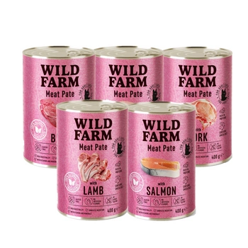 WILD FARM Mix chutí 5x400g