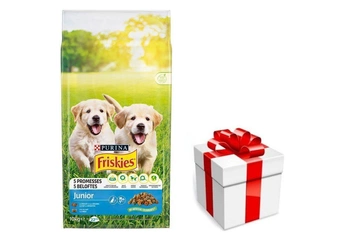 PURINA Friskies Junior 15kg + prekvapenie pre vášho psa ZDARMA