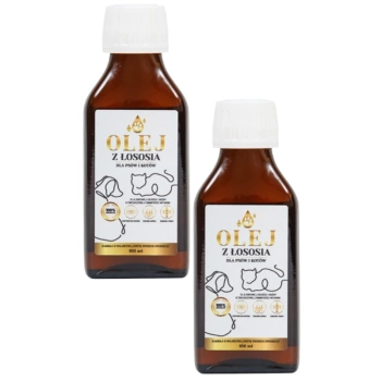 LAB V Lososový olej obohatený o vitamíny 2x100ml