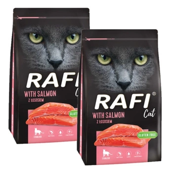 DOLINA NOTECI Rafi Cat suché krmivo pre sterilizované mačky s lososom 2x7kg