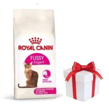 ROYAL CANIN Fussy Exigent 4 kg suché krmivo pre dospelé mačky s prieberčivým stravovaním + Prekvapenie pre mačku ZADARMO!