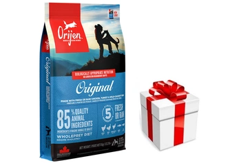 ORIJEN Original Dog 11,4kg + prekvapenie pre vášho psa ZDARMA