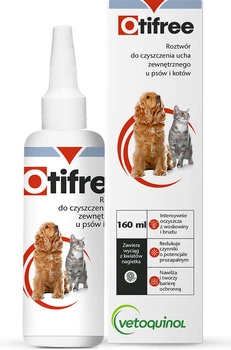 Vetoquinol Otifree přípravek na čištění uší 160 ml