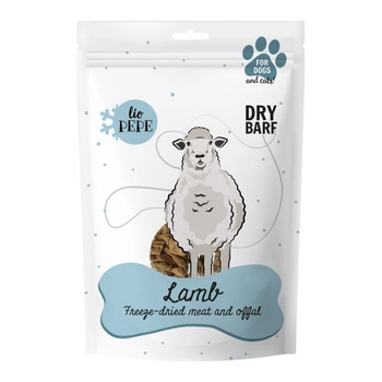 PAKA ZWIERZAKA - Lyofilizovaná pochúťka Lio PEPE Lamb (jahňacie pľúcka) 50g
