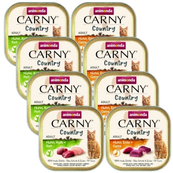 ANIMONDA Carny Country Mix chutí 8x100g