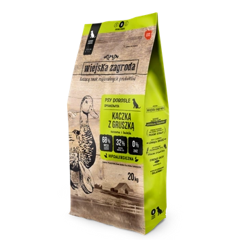 WIEJSKA ZAGRODA Kačka s hruškou M 20kg