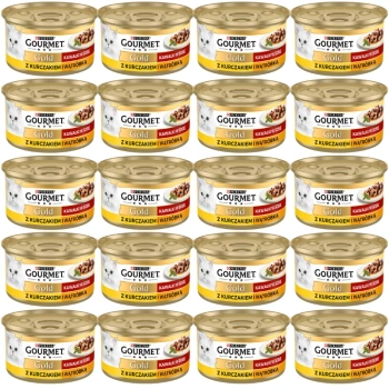 Purina Gourmet Gold kuracie mäso/pečeň v omáčke 72x85g