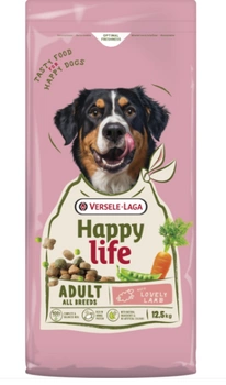 VERSELE-LAGA Happy Life Adult with Lamb 12,5kg- krmivo pre dospelé, veľké psy s jahňacím mäsom
