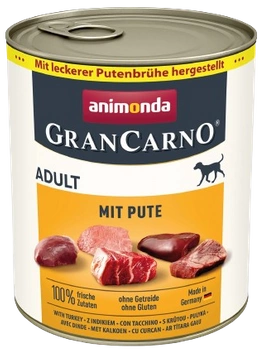 ANIMONDA GranCarno Adult Dog príchuť: bravčové mäso + morčacie mäso 800g