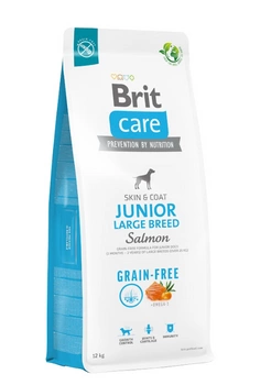 BRIT CARE Dog Grain-free Junior Large Breed Salmon 2x12kg