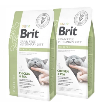 Brit gf veterinárna diéta mačka diabetes 2x5kg