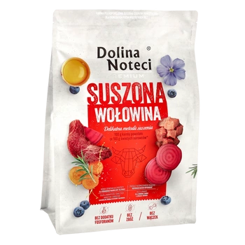 DOLINA NOTECI Prémiové hovädzie mäso - sušené krmivo pre psov 3 kg
