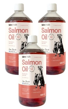 LAB V Lososový olej pre psy a mačky 3x1000ml