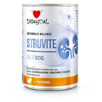 Disugual Veterinárne mokré krmivo pre psov STRUVITE Morčacie (dospelé) 400g