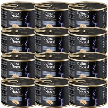 DOLINA NOTECI Premium Sterilised pre mačky bohaté na perličky 12x185 g
